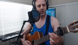 What a Wonderful World -Acoustic Fingerpicking Singing Cover live Stream 2019-06-09