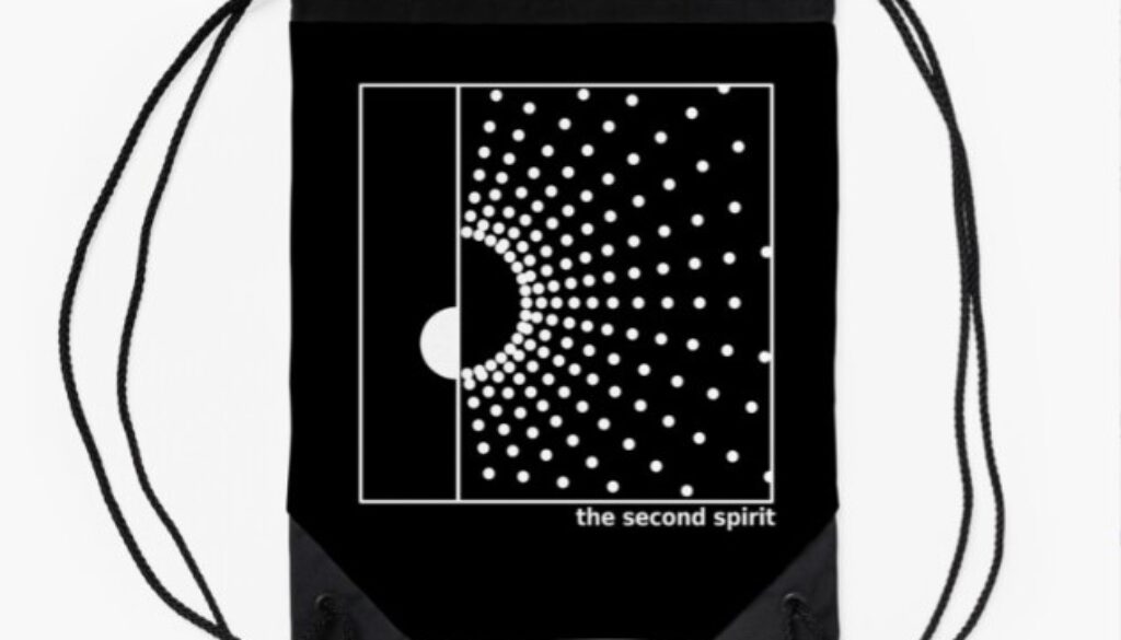 The Second Spirt - Drawstring Bag - Particle Logo - 2